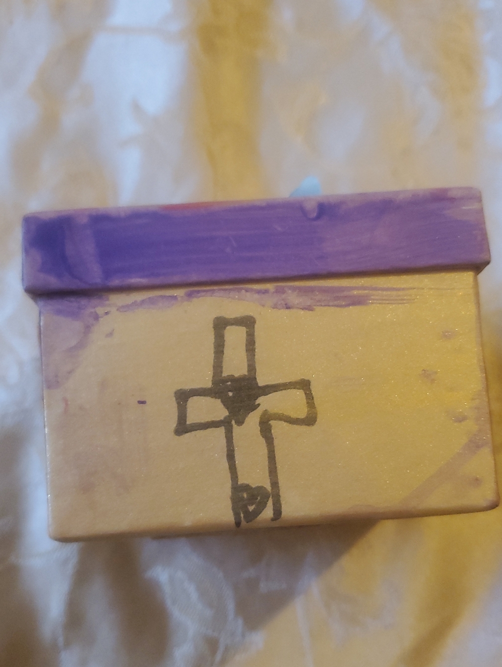 Hand-Painted Trinket Box - Picture 4 of 7